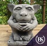 Sitting Gremlin - Garden Ornament Mould | Brightstone Moulds