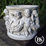 Small Cherub Planter - Garden Ornament Mould | Brightstone Moulds