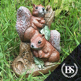 Pair of Squirrels - Garden Ornament Mould | Brightstone Moulds